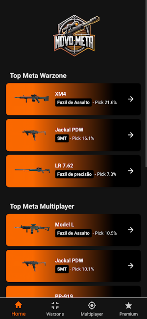Novo Meta Warzone Loadouts BR Screenshot 1