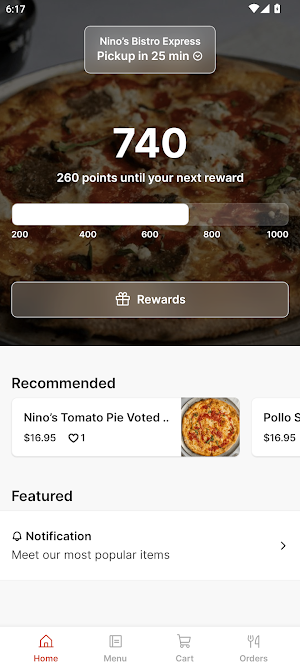 Ninos Bistro Express Screenshot 0