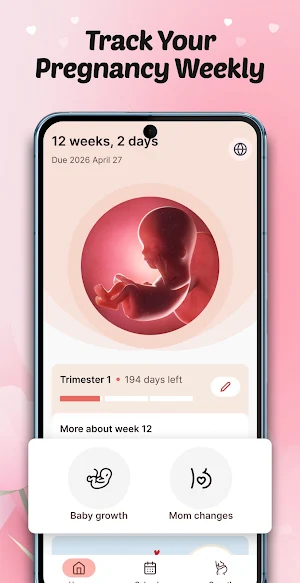 Pregnancy Tracker: Baby Growth Screenshot 0