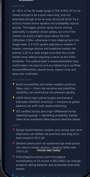 Apex Trading Signals Screenshot 2