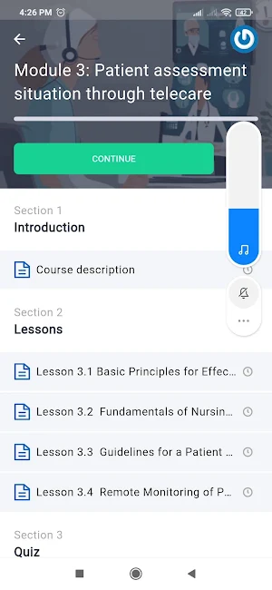 TeleNursing Screenshot 1