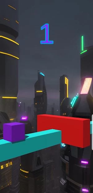 Cyber Cube Runner Screenshot 2