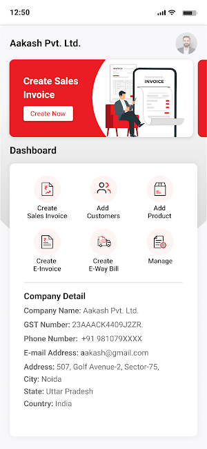 Prologic Invoice App Screenshot 3
