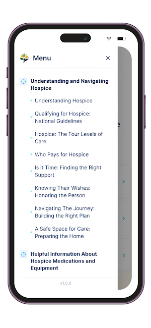 myHospice Companion Screenshot 1