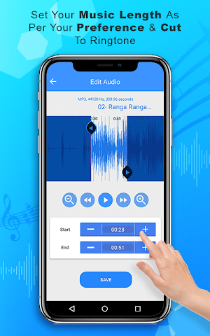 Video to Audio - Mp3 Converter, Ringtones Screenshot 2