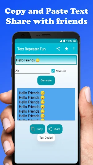 Text Repeater Fun Screenshot 2
