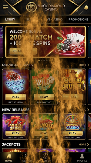 Black Diamond Casino Screenshot 0
