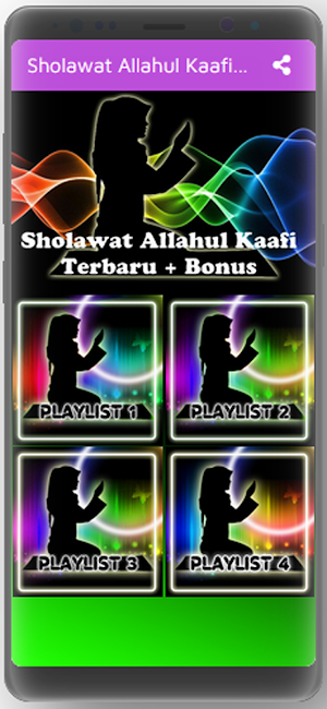 Sholawat Allahul Kaafi Offline Screenshot 1