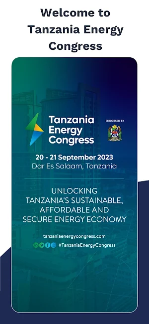 Tanzania Energy Congress Screenshot 3