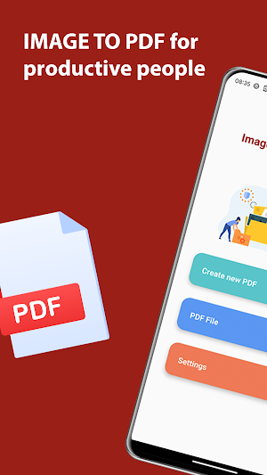 Image to PDF, JPG to PDF Screenshot 0