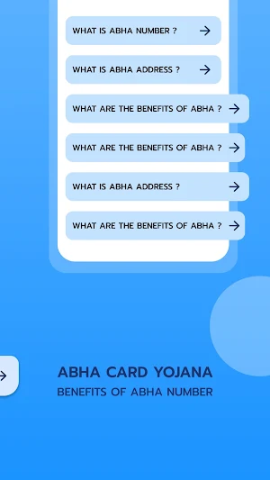 Abha Card Yojana - ABHA Number screenshot 2