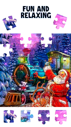 Merry Christmas Jigsaw Puzzle Screenshot 3