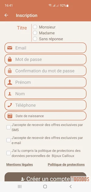 Bijoux Cailloux Screenshot 1