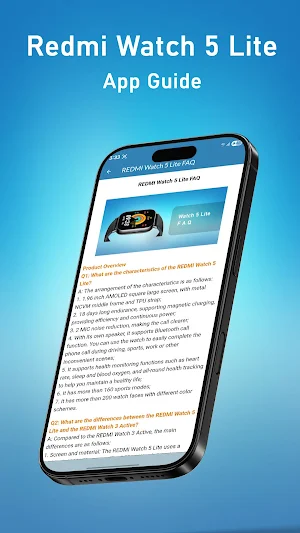 Redmi Watch 5 Lite App Guide Screenshot 3