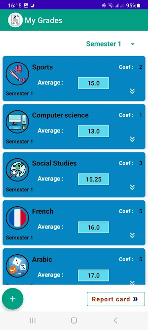 School Report Card Screenshot 1