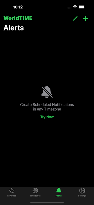 WorldTIME: World Clock & Alert Screenshot 2