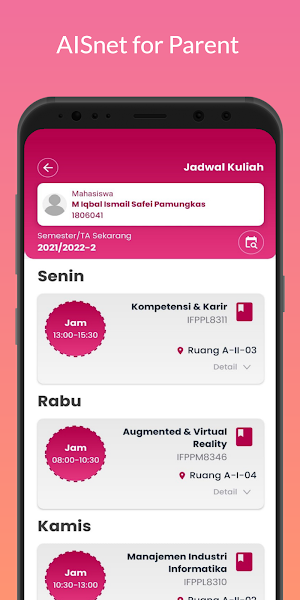 AISnet ITG for Parent Screenshot 3