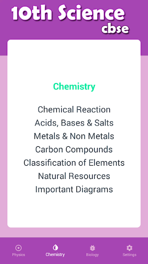 CBSE MCQ for Class 10th Science Screenshot 1