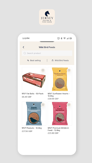 Jersey Equine App Screenshot 1