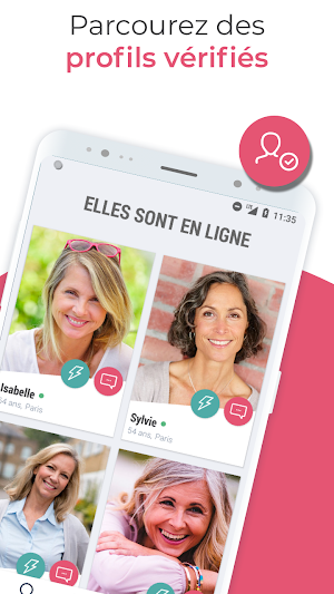 DisonsDemain - Site de rencontre pour les 50+ Screenshot 1