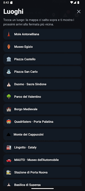 ArrivaTO Screenshot 2