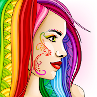 ColorSky: adult coloring book