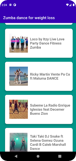 Zumba dance for weight loss Screenshot 1