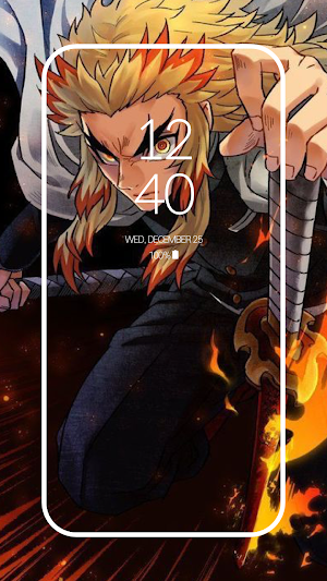 Kyojuro Rengoku HD Wallpaper Screenshot 0