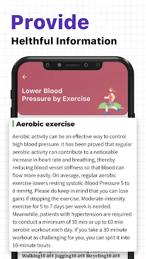 Blood Pressure App - Monitor Screenshot 1