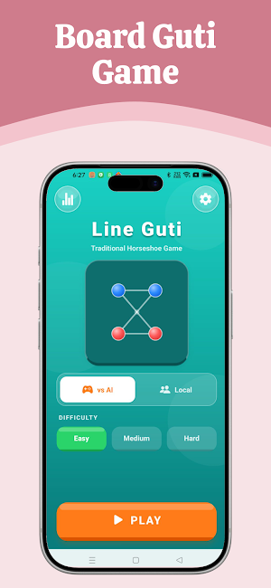 Line Guti - Capture Board Game Screenshot 0