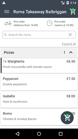 Roma Takeaway Balbriggan Screenshot 1