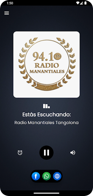Radio Manantiales Tangolona Screenshot 2