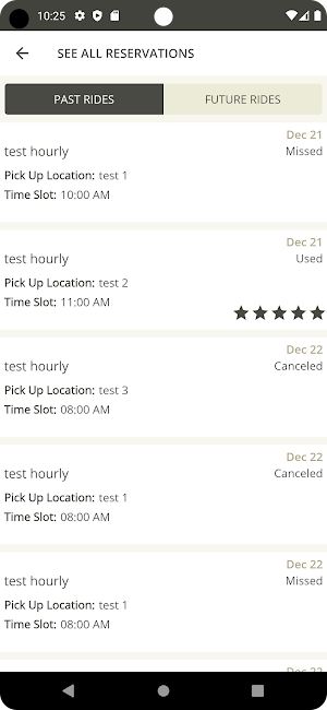 RMA SHUTTLE Screenshot 2