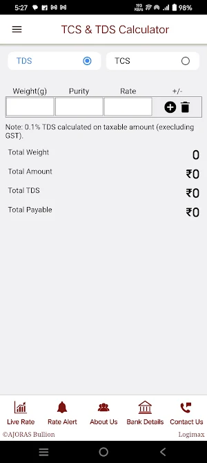 AJORAS Bullion Screenshot 3