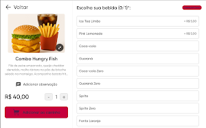 iHUNGRY - Autoatendimento Screenshot 1