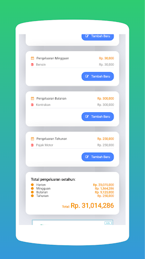 Kalkulator Pengeluaran Screenshot 3