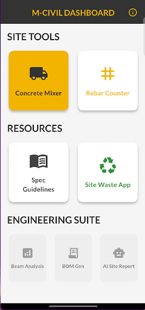 M-Civil: Civil Tools Screenshot 0