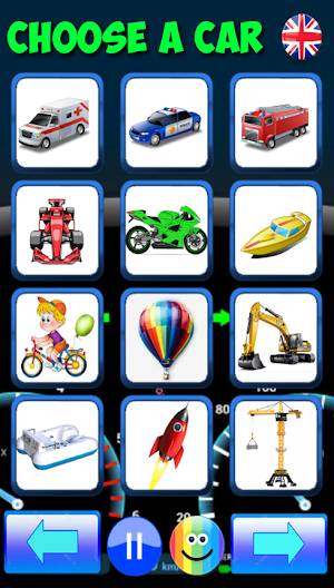 Vehicle sounds. Car for kids Screenshot 0
