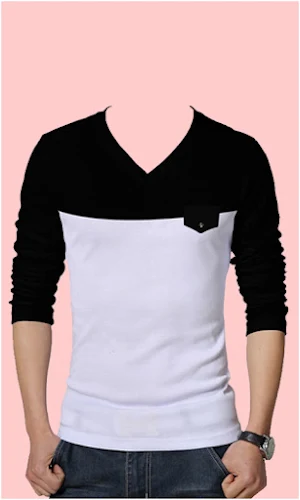 Men Fashion T Shirt Photo Suit Screenshot 2