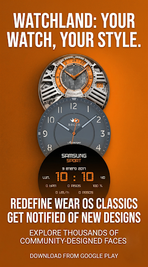 Watchland: Wear OS Watch Faces Screenshot 0