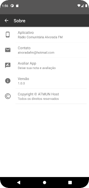 Rádio Comunitária Alvorada FM Screenshot 3