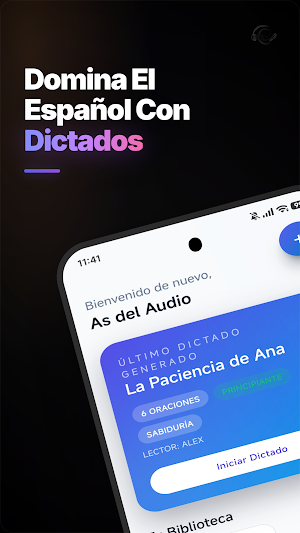 Dictado de palabras offline Screenshot 0