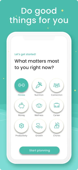 Todayist Daily Planner - Goals, Habits, Wellness Screenshot 0