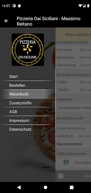 Pizzeria Dai Siciliani - Massi Screenshot 0