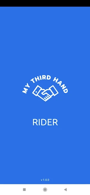 My Third Hand:Delivery Partner Screenshot 0