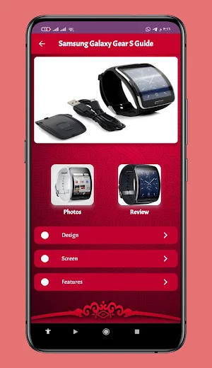 Samsung Galaxy Gear S guide Screenshot 0