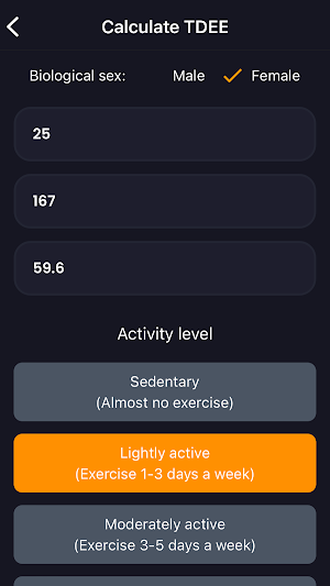 DailyEat Screenshot 2