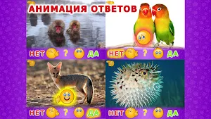 Животные для детей и малышей 2! Обучающие карточки Screenshot 1