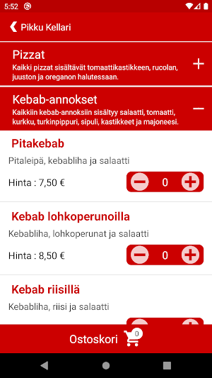 Ravintola Pikku Kellari Screenshot 2