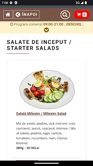 Milexim Delivery Screenshot 3